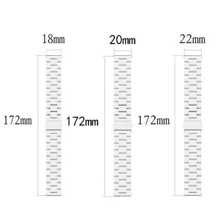 Stainless Steel 20mm Watch Band for Huami GTS Galaxy 42/44