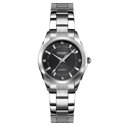 Skmei Casual Women's Quartz Watch with Steel Strap