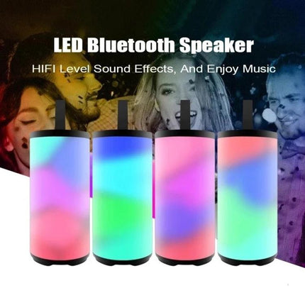 TG Portable Bluetooth Speaker For Outdoor Gatherings And Home Use - LED color lights, Bluetooth 5.0, FM