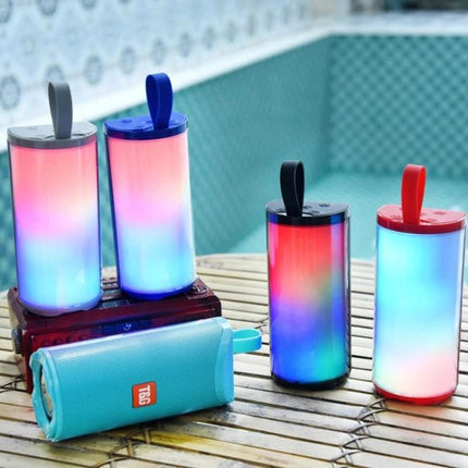 TG Portable Bluetooth Speaker For Outdoor Gatherings And Home Use colorful portable speakers with RGB light for picnics and home