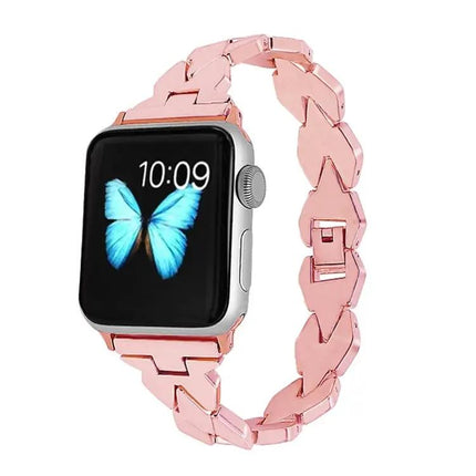 Diamond Stainless Steel Band For Apple Watch 38/40mm