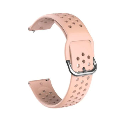 20mm Silicone Breathable Watch Strap With Inner Buckle