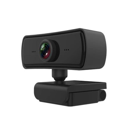 C3 Webcam for Video Conferences and Live Broadcasting - black USB webcam with built-in mic and automatic light enhancement for clear calls