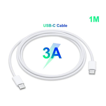 Handy Charger Set for Daily Phone Use on the Go — PD 18W charger and 1M USB-C cable (3A) for commuting and travel