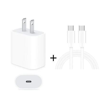 USB-C Travel Charger With 2m Fast Charging Cable, 18W PD