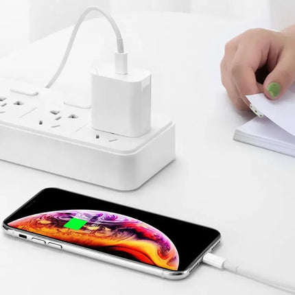 USB-C Travel Charger With 2m Fast Charging Cable, 18W PD