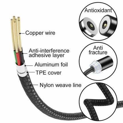 Magnetic Cable for Daily Device Charging at Home