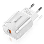 EU Plug / White