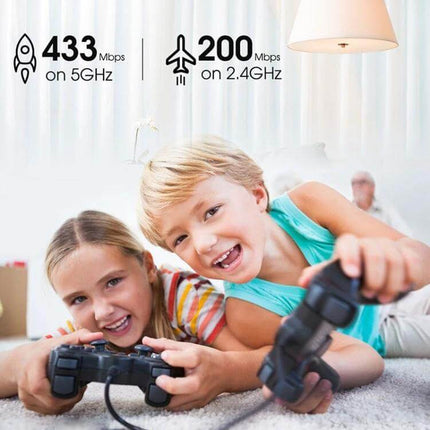 EDUP USB WiFi Adapter for Wireless Internet on Laptops and Desktops - kids gaming with 433Mbps on 5GHz and 200Mbps on 2.4GHz