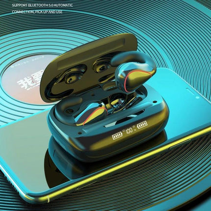 Wireless Touch Earbuds With Charging Case For Commuting sleek T20 TWS Bluetooth 5.0 earbuds image