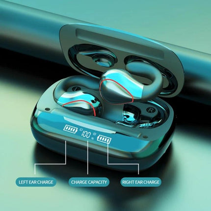 Wireless Touch Earbuds With Charging Case For Commuting - Bluetooth T20 TWS with LED battery display, touch controls, secure fit