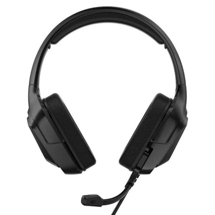 Onikuma Gaming Headset With Detachable Mic For Console Play black over-ear wired headset with USB LED and 50mm drivers
