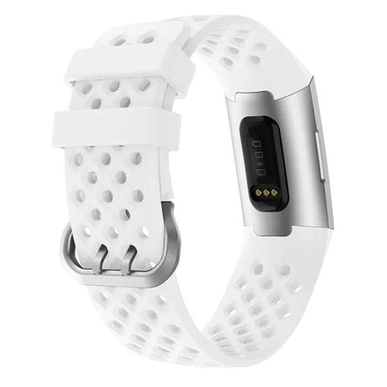 Fitbit Charge 3/4 Silicone Replacement Strap With Vents