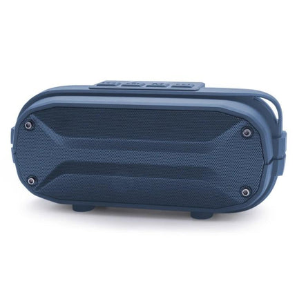 NewRixing Portable Bluetooth Speaker For Home And Travel With Mic compact blue speaker with mic TWS Bluetooth 5.0 and flashlight