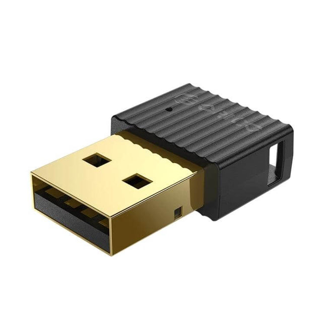 Orico BTA-508 Bluetooth 5.0 Adapter for Device Connectivity small USB dongle with gold connector for pairing keyboards mice headsets