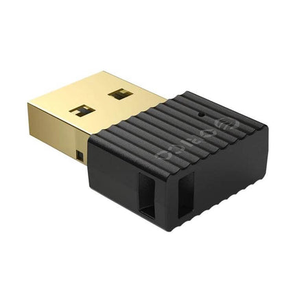 Orico BTA-508 Bluetooth 5.0 Adapter for Device Connectivity small USB dongle with gold connector for pairing keyboards mice and headsets