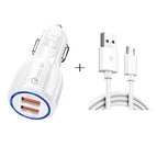 Micro USB (White) / White