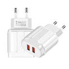 EU Plug / White
