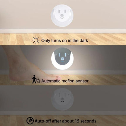 Night Light for Home Safety in Dark Hallways at Night motion sensor night light auto-on in darkness for safe nighttime navigation