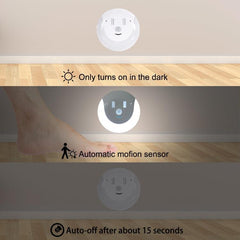 Smile Sensor Night Light with USB Charge and Magnetic Attachment