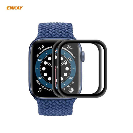 2-Pack ENKAY PET 3D Curved Screen Film For 44mm Apple Watch