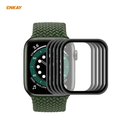ENKAY 5-Pack 44mm PET 3D Curved Screen Protector Apple Watch