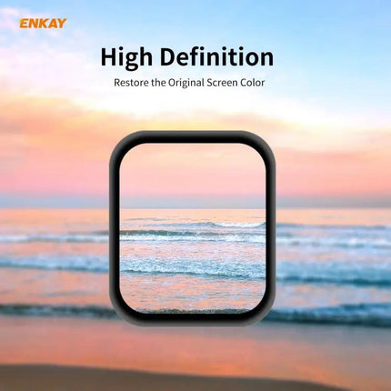 ENKAY 5-Pack 44mm PET 3D Curved Screen Protector Apple Watch