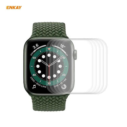 ENKAY 5-Pack 44mm PET 3D Curved Screen Protector Apple Watch