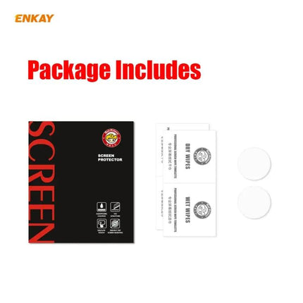 ENKAY 2-Pack PET Screen Protector for Galaxy Watch3 41/45mm
