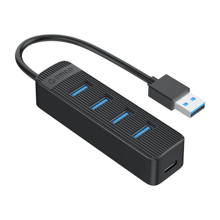 ORICO 4-Port USB 3.0 Hub with Integrated Cable - Black