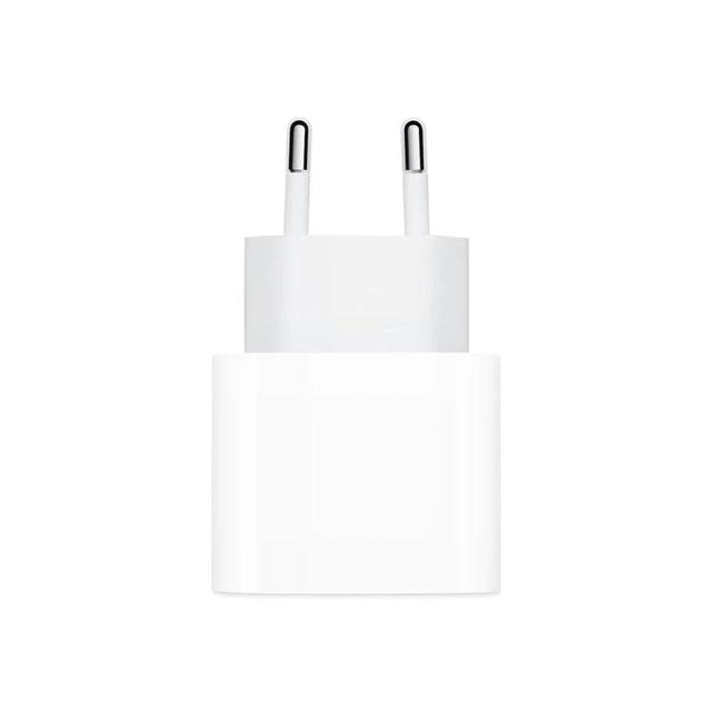 Reliable EU Plug Charger for Travel and Daily Device Use - compact white EU wall charger for smartphone and tablet, travel-ready