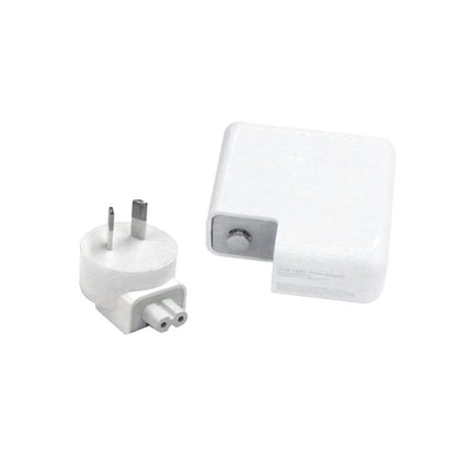 Travel Essential for Charging Devices on the Go Worldwide - white USB-C travel charger with international plug adapter