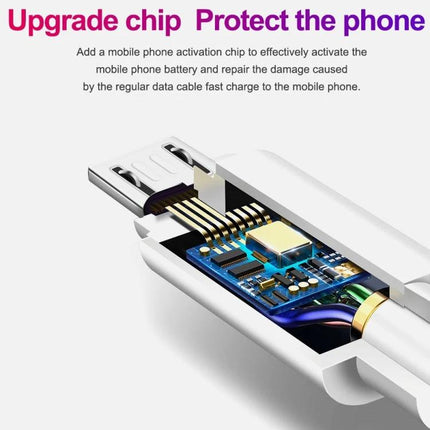 Micro USB Cable for Everyday Device Charging and Syncing - 1m cable with upgraded internal chip for reliable 2A charging and stable data sync