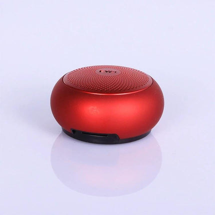 EWA Portable Bluetooth Speaker For Everyday Use With Water Resistant Mesh compact red speaker for workouts and picnics