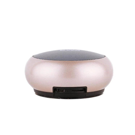 EWA Portable Bluetooth Speaker For Everyday Use With Water Resistant Mesh compact rose gold speaker for workouts