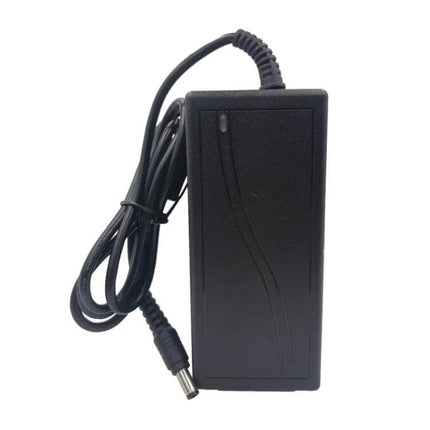 AC To DC Power Adapter For LED Strip Lights 60cm Cable black adapter with 60cm cable, 5V/24V output options and barrel connector
