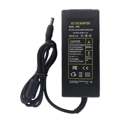 AC To DC Power Adapter For LED Strip Lights 60cm Cable - black universal 100–240V AC to 5V/24V DC adapter with 60cm cable, multiple current variants