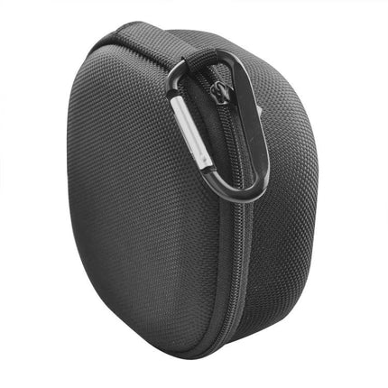 JBL Travel Carry Case For Daily Portable Speaker Protection black semi-rigid zip case with carabiner