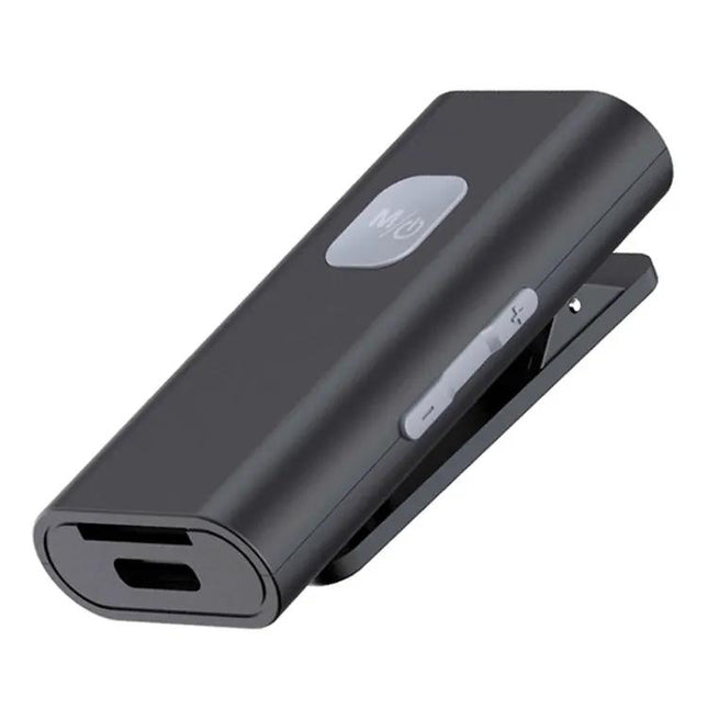 Bluetooth 5.0 Lavalier Audio Receiver SR11 With TF Card | Syndmart
