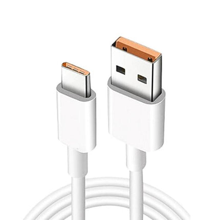 Practical 2-Meter USB to USB-C Cable for Everyday Device Charging - white 2m charging and data cable with USB-A to USB-C connectors