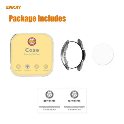 Samsung Galaxy Watch 3 41mm TPU Case And 0.2mm 9H Glass