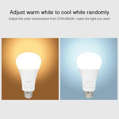 Smart FUT105 12W RGB + CCT LED Bulb with Remote & App Control for Indoor Ambiance