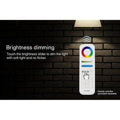 Smart FUT105 12W RGB + CCT LED Bulb with Remote & App Control for Indoor Ambiance