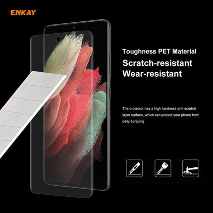 Hat-Prince 5-Pack Screen Protector For Samsung Galaxy Phones, Everyday Scratch Protection clear PET film scratch-resistant screen cover