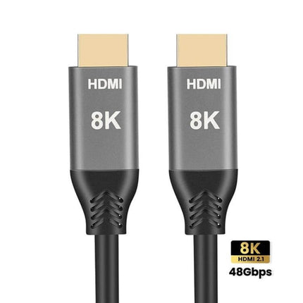 HDMI Cable for High-Definition Home Entertainment, 1 Meter – HDMI 2.1 8K 48Gbps cable for TVs, consoles, streaming