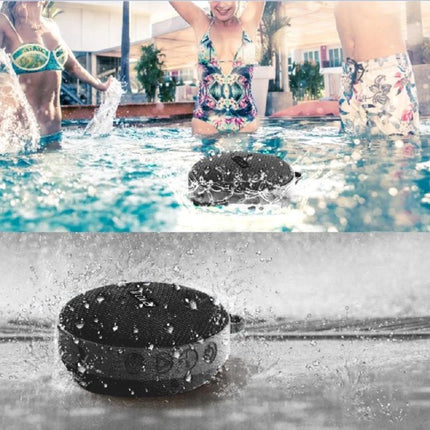 Compact Bluetooth Speaker With Bike Mount For Outdoor Use waterproof zinc alloy frame dustproof mesh, ideal for pool, bike, hike (100 chars)