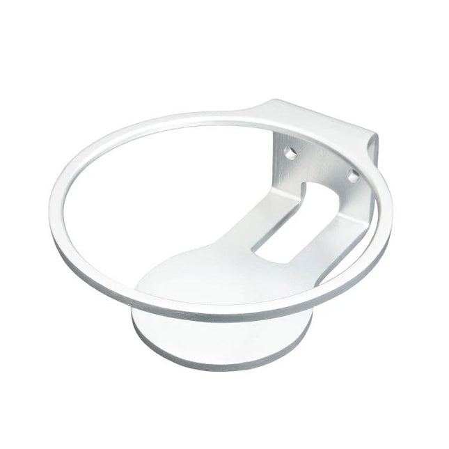 HomePod Mini Wall Mount Bracket For Counter Space Saving - white bracket secures speaker to wall to clear counters