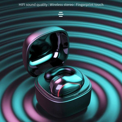 Single-Ear Bone Conduction Wireless Earphone For Commuting sleek single-ear bone conduction earbud with charging case for commuters