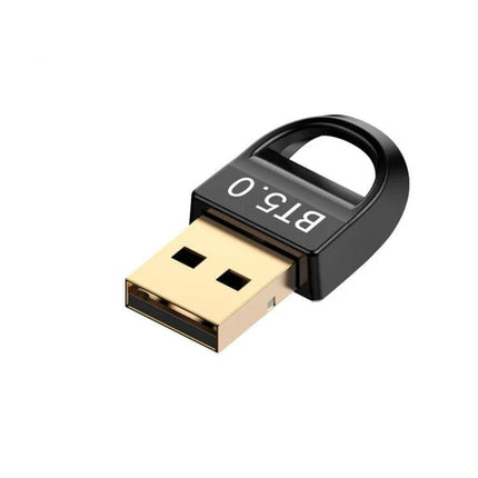 Bluetooth 5.0 USB Adapter for Wireless Computer Devices compact USB dongle for wireless keyboards, mice and headsets