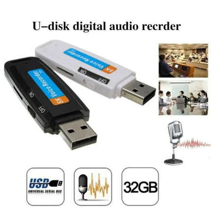 Sleek Voice Recorder Pen for Daily Notes and Meetings discreet USB-style pen recorder for lectures, meetings, 32GB storage, clear audio capture